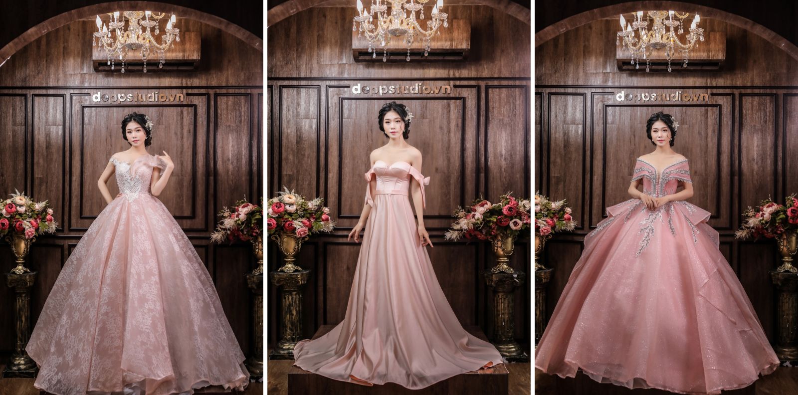 Xu hướng lựa chọn màu sắc cho chiếc váy cưới đẹp, giá rẻ nhất tại Củ Chi 